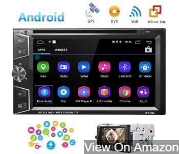 Camecho Double Din Android Car Stereo