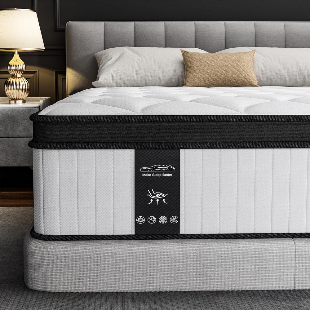 12 Inch King Size mattress for motion sensitive sleepers