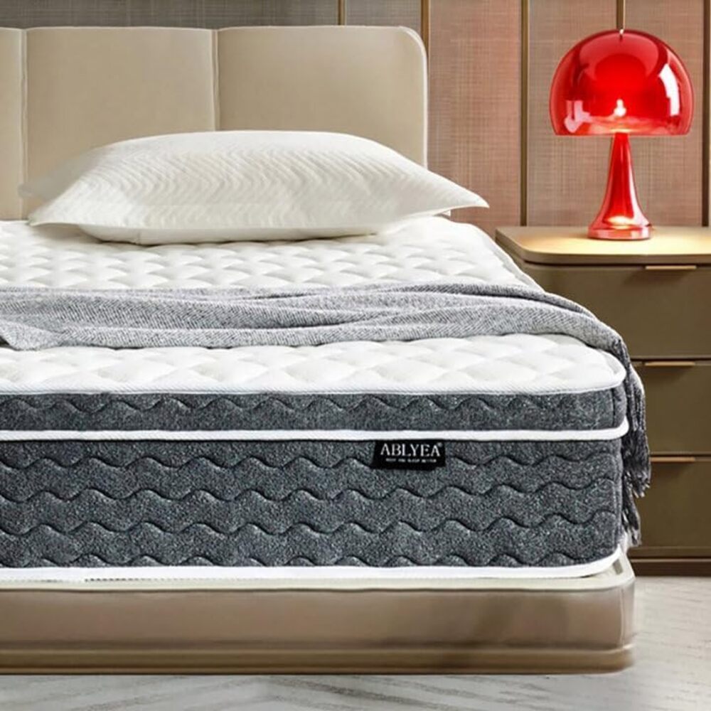 Ablyea Queen Mattress 12 inch mattress for Motion-sensitive sleepers