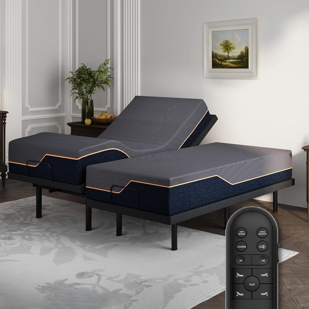 Dyonery Adjustable Bed for side sleepers, excellent cooling and super easy to set up.