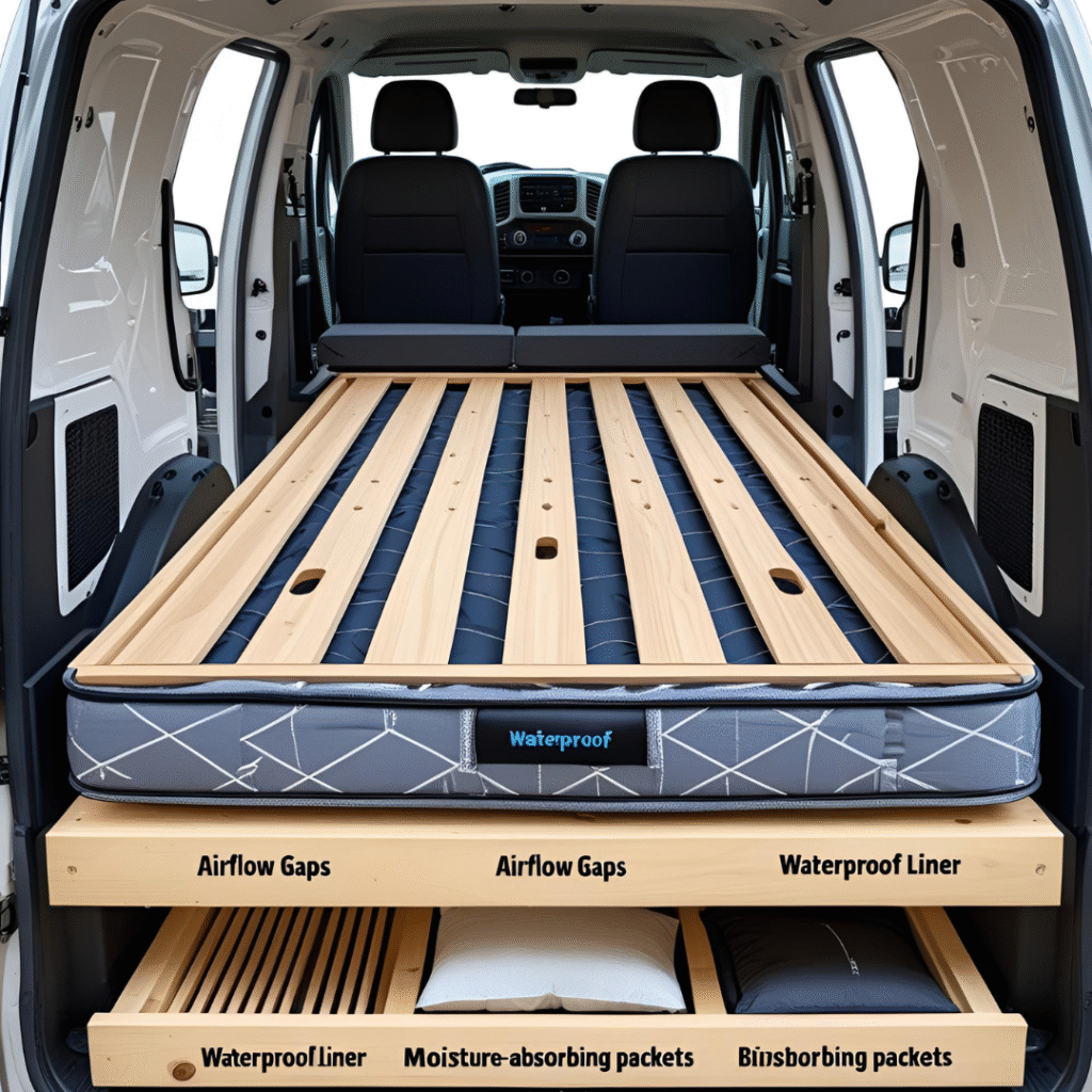 How to Prevent Mold & Moisture Under Your Van Mattress?