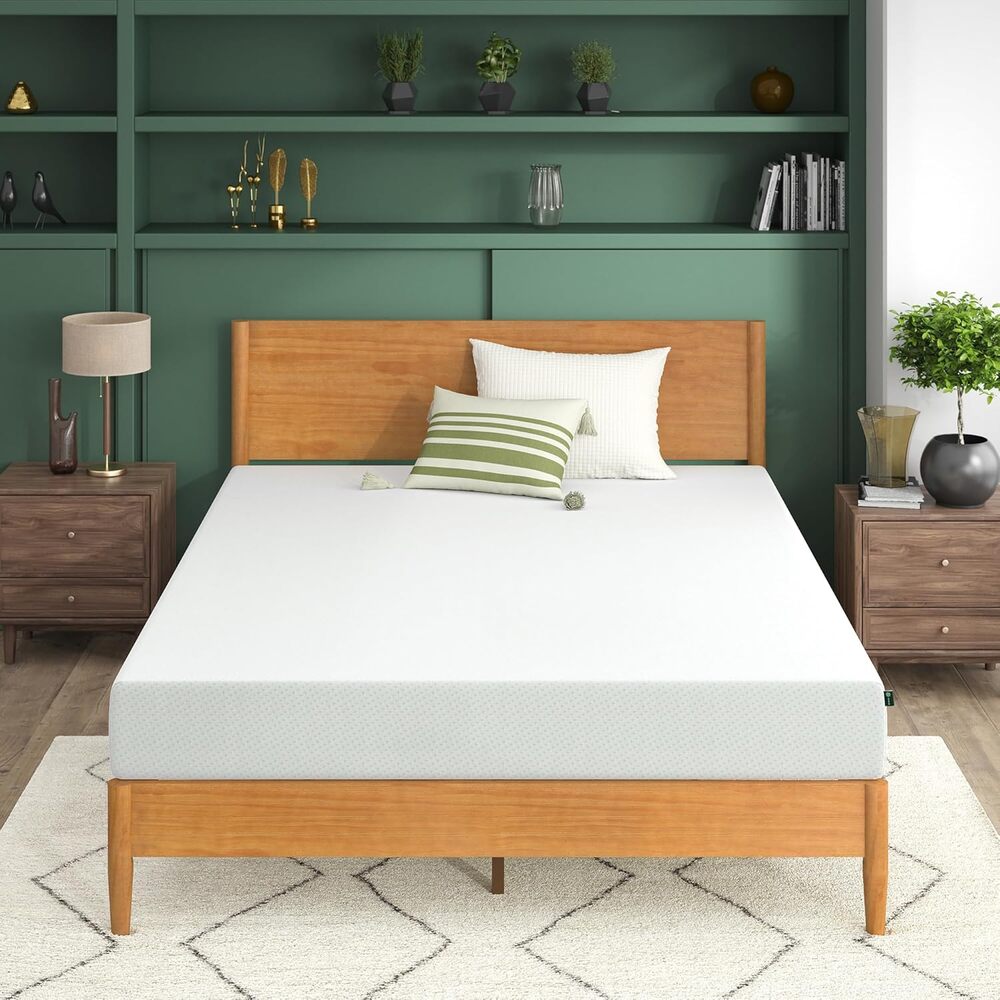 ZINUS 8 Inch Green Tea Memory Foam Mattress for neck and shoulder pain