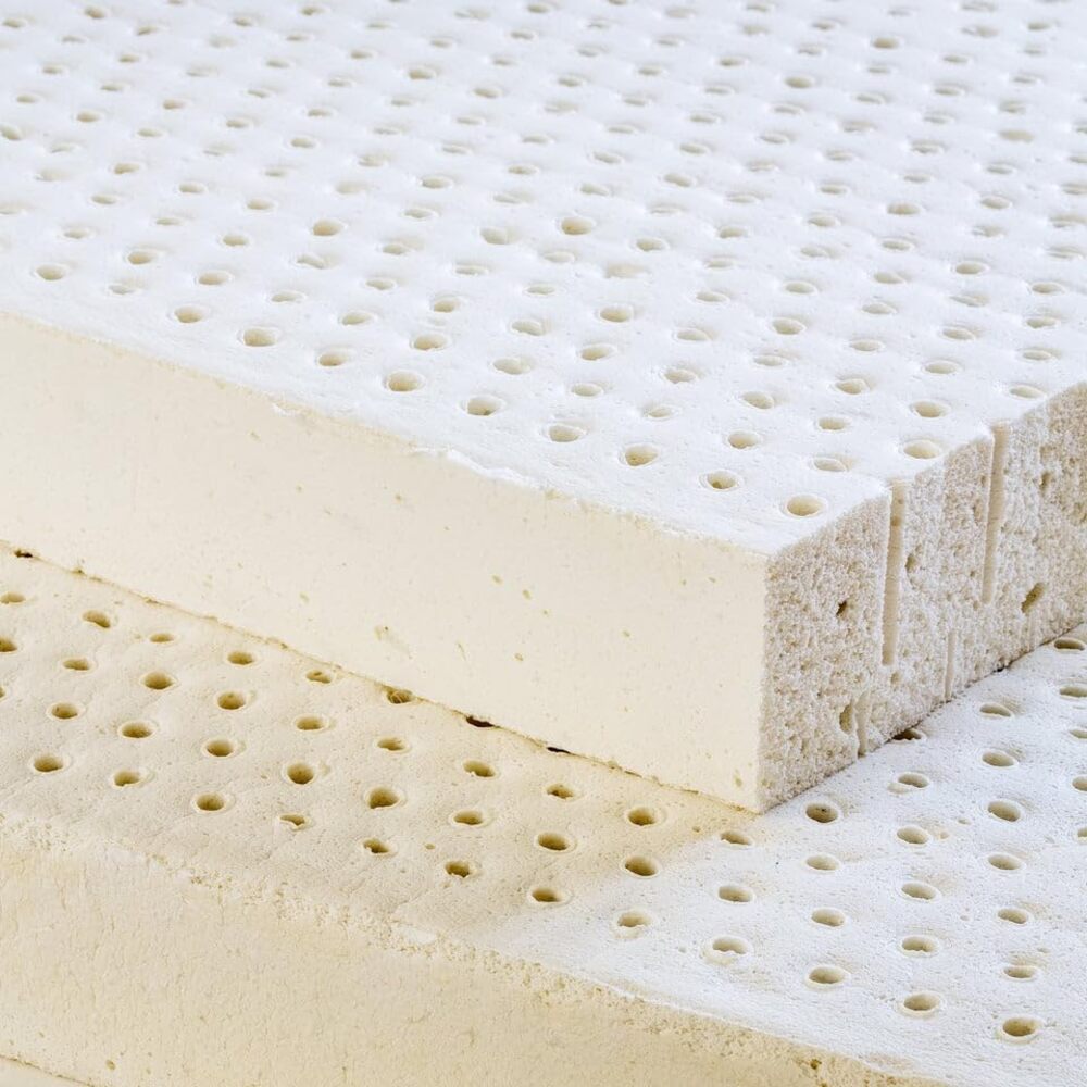 Dunlop Latex Mattress Topper for side sleepers, Eco friendly, no off gassing and springy feel.