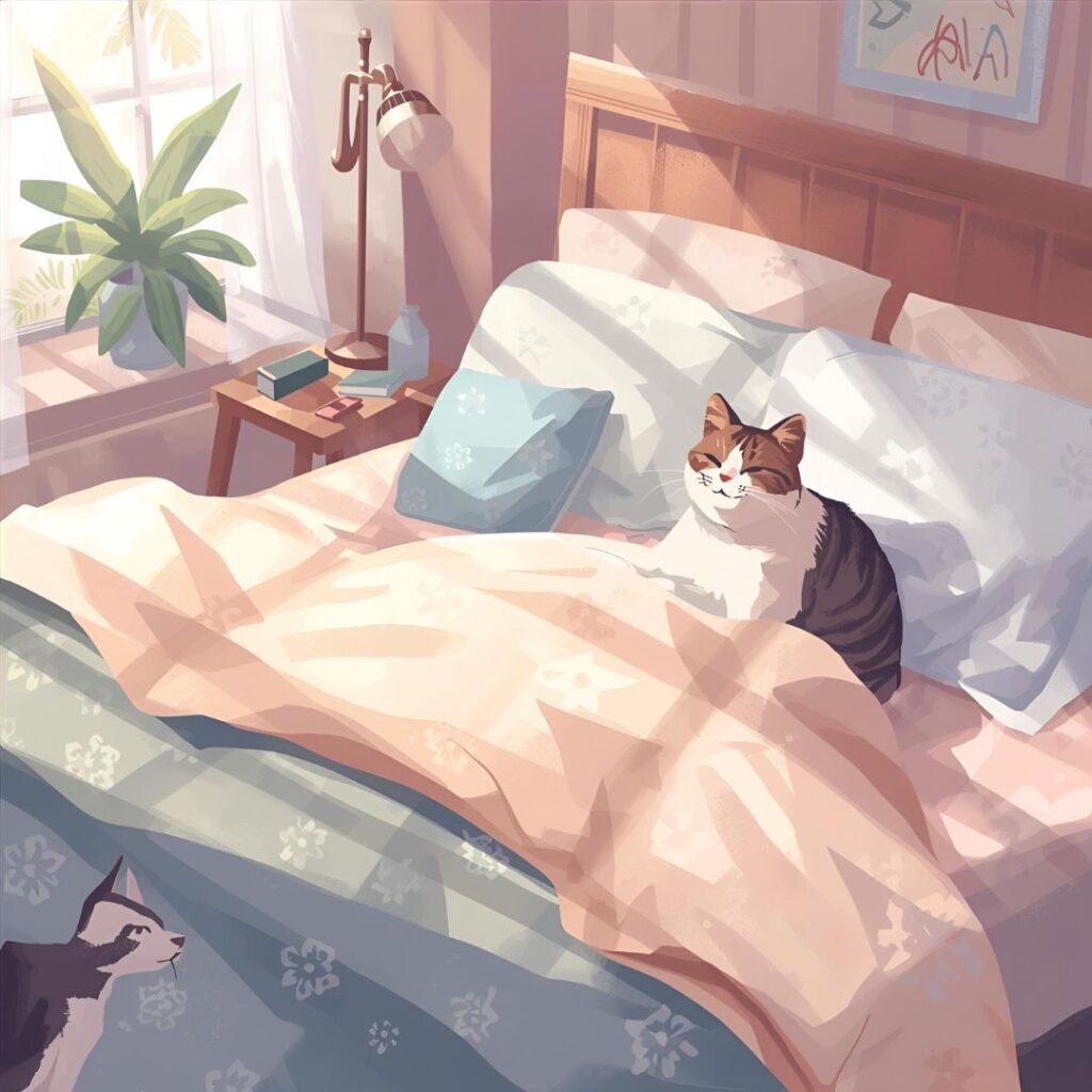 How a Top Sheet Can Save Your Expensive Bedding from Pet Messes