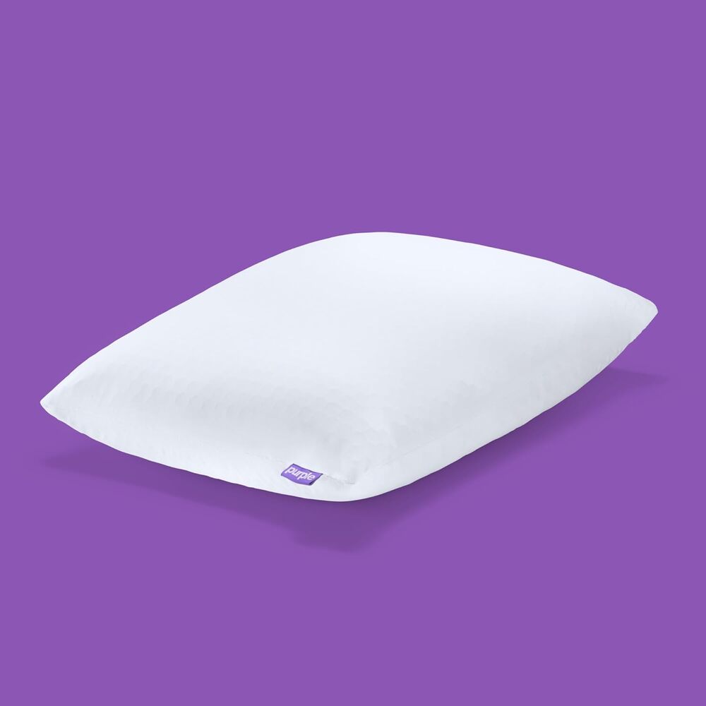 Purple Freeform Pillow for firm mattress, zero gas off, quiet and stays cool.