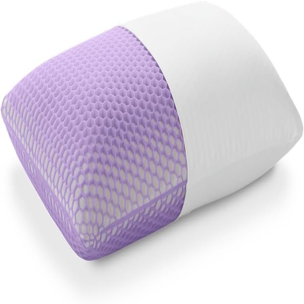 Purple Harmony Pillow for firm Mattress, Zero loft collapse, Cool to touch, ideal for firm mattress.