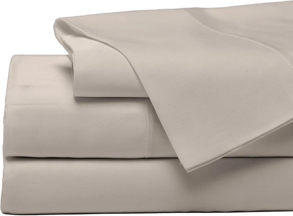 Cozy Earth Luxury Bed Sheet Set for allergies and sensitive skin, too soft, resistant to dust mites.