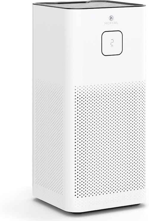 Medify MA-50 Air Purifier for Viruses, Germs and Bacteria, less noisy, child lock with dim light.