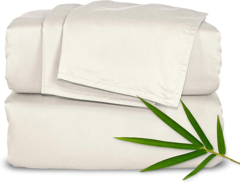 Pure Bamboo Queen Sheets best bomboo bed sheets, best surface temperature, no chemical smell. Goof for summer and winter.