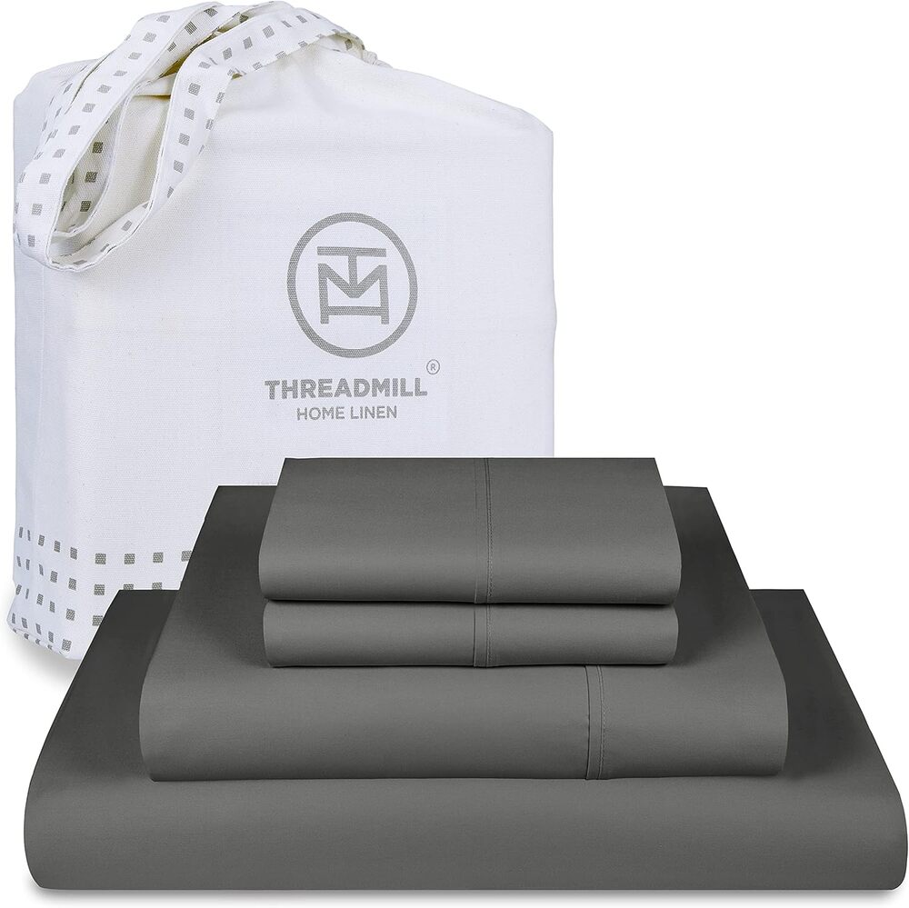 Threadmill Luxury 800 Thread Count Sheets for allergies and sensitive skin, ideal for itchy skin, sateen weave softness.
