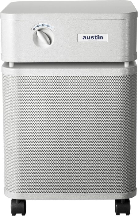 Austin Air Healthmate Plus air purifier for pets, dander and allergies, medical HEPA grade, all in one cartridge.