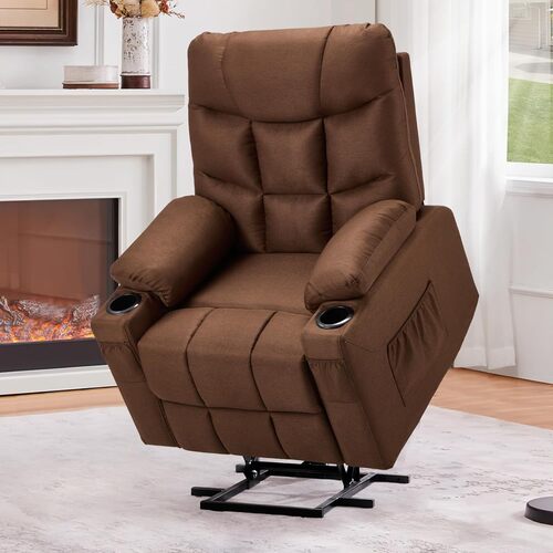Esright Power Lift Recliner for back Pain, Auto shutoff, heat spreads 9 inches wide.