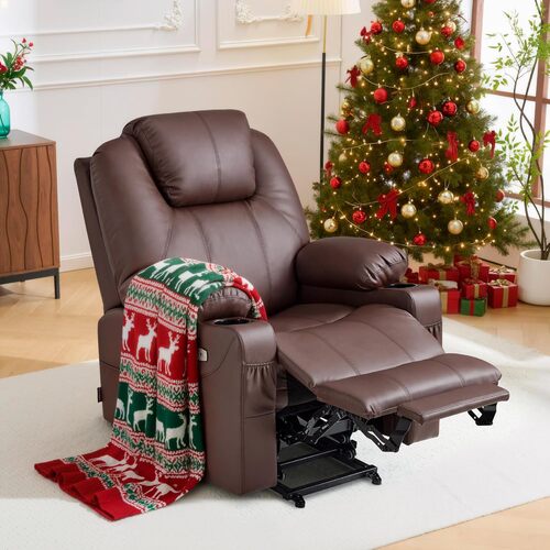MCombo Electric Power Lift Recliner for back Pain, Massage feature, auto shutoff feature.