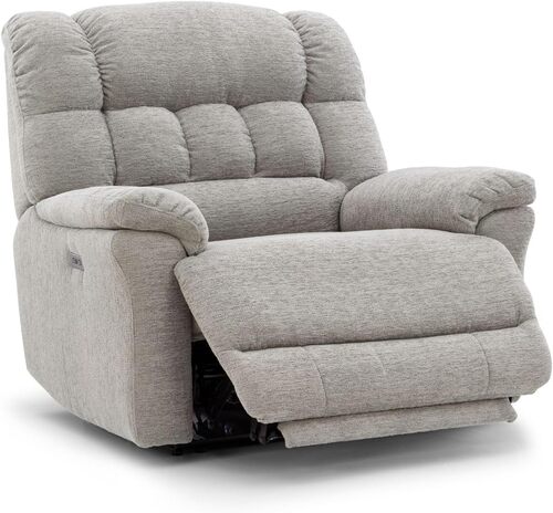 Oversized Zero Gravity Recliner for big and tall men. No assembly, breathable mesh.