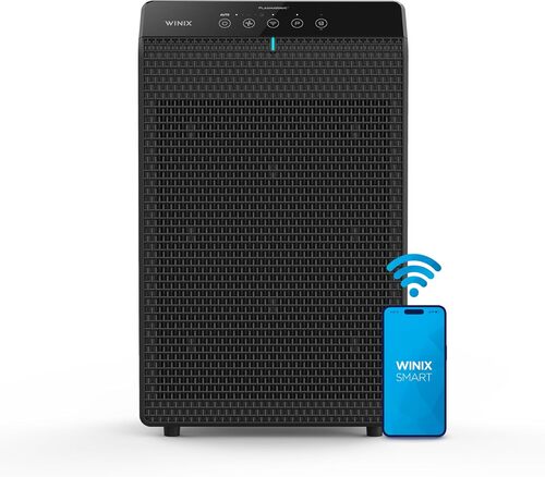 Winix 5520 Air purifier for toxins, vocs, odor & pollution, long filter life, pet specific LED color ring.